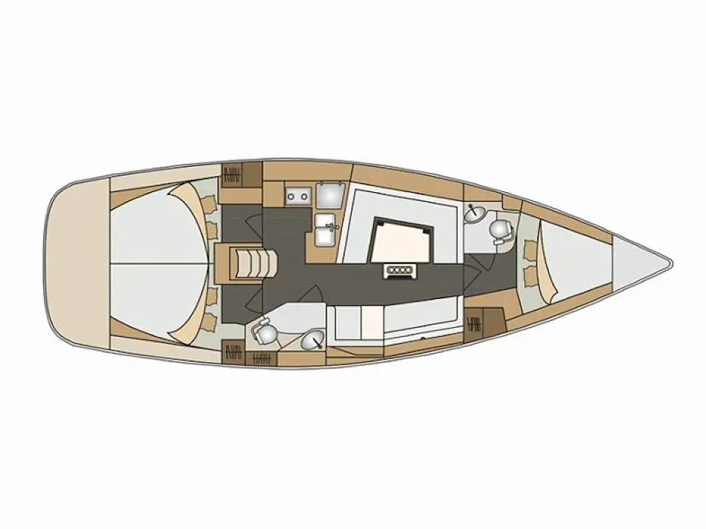 Elan 40 Impression  - Layout
